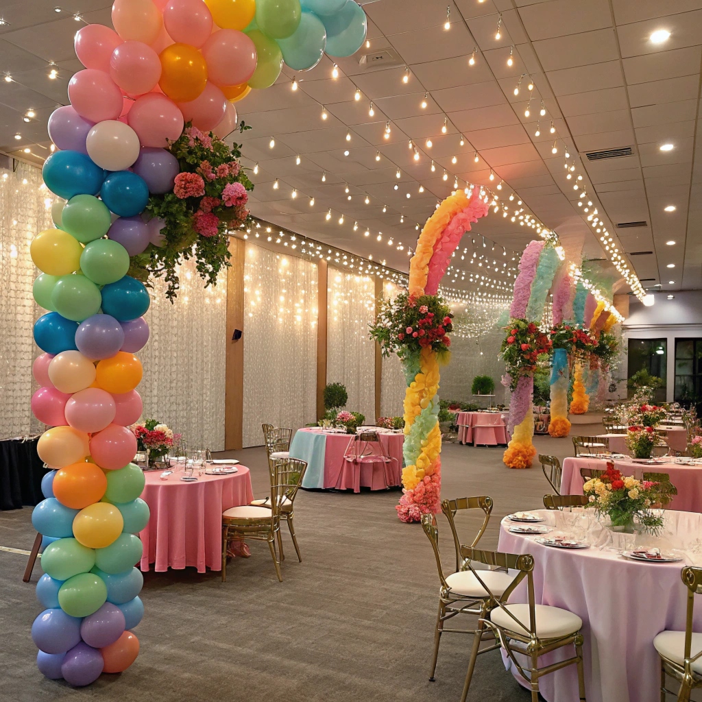 Birthday party decor